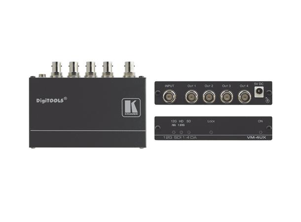 Kramer Splitter 1:4 SDI DA 12G 4K 12Gbps 