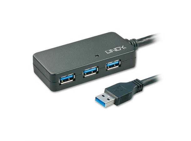 Lindy HUB 4-port USB3 Pro Extension 10m 