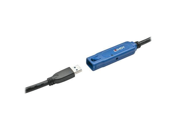 Lindy USB3 Kabel A-A - 15 m Aktiv skjøt USB3 Extender Aktiv skjøtekabel 