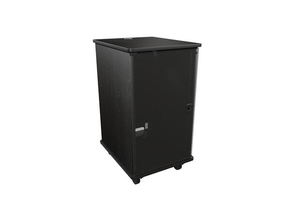 Middle Atlantic MFR Møbelrack 20U 20U - Med hjul - Sort ask 