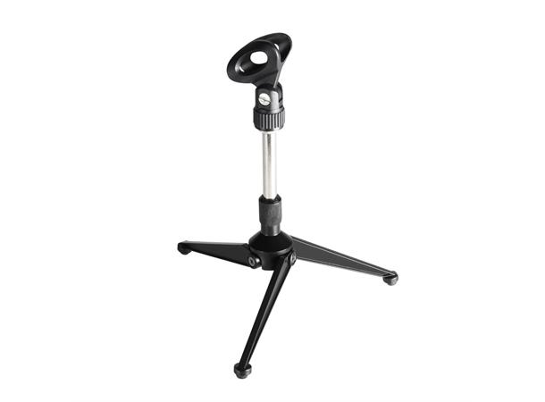 AH Mikrofonstativ Bord med Mic-holder Maks høyde 200mm Min høyde 150mm