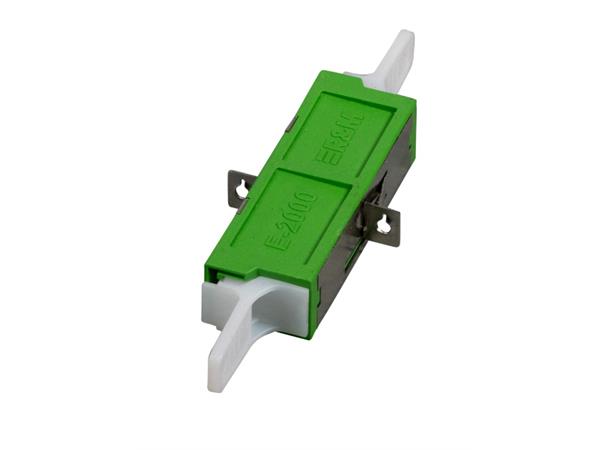 EFB  E2000®APC simplex adapte Adapter E2000®/APC, SM, green simplex, R