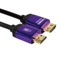 SCP HDMI Premium HEC -  6 m Install HDMI kabel m/Ethernet Sort 4K