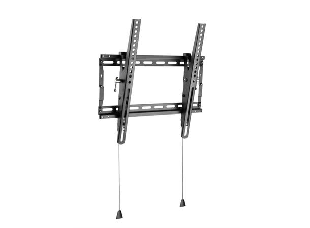 Techly Veggbrakett m Tilt 32-70" Maks 70 kg Sort 