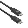 ACT Kabel USBC > USB-C (USB-IF) 0.8 m USB4® 40Gbps Thunderbolt™3/4 | EPR 240