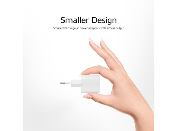 ACT Universal USB-C  lader 30W ¤ 1x USB-C 20V/ 1,67A, 30W Pwr Delivery 