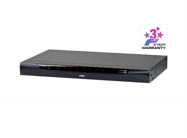 Aten KVM-IP Switch 8-Port Cat5 LUC PS/2 USB RS-232 