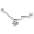 FF Elevate Dual Monitor Arm 52 Gassfjæret Sølv
