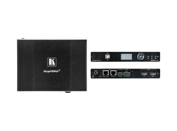 Kramer KDS7 - AVIP - Encoder 4K60 4:2:0 1 Gbps - PoE USB 2.0 