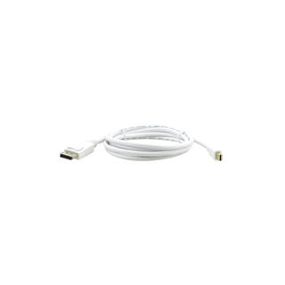 Kramer MiniDP > DP Kabel - 21.6 Gbps DisplayPort 1.2 Hvit