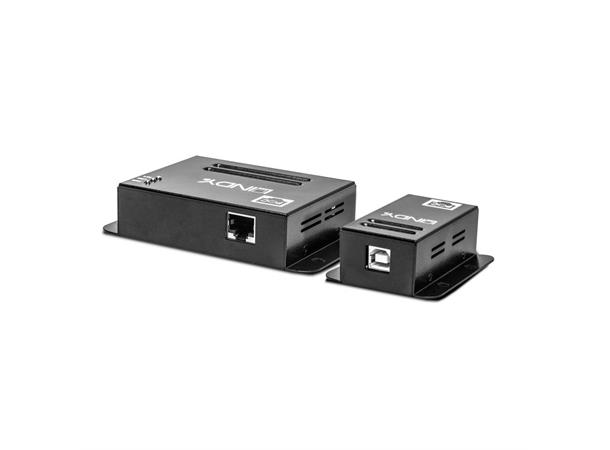 Lindy 4 port USB 2.0 Cat.5 Extender 1xTP Max 50 m Bus Power 