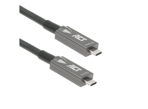 ACT USB-C, 3.2 Gen 2 Active Optical- 10m USB-C M-M 10Gbps, 60W, Video Alt Mode 