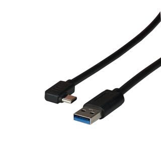 EFB USB-A>C, 3.2 Gen 1 Passive- 0,5m USB-A>C M-M 5Gbps, 15W, No Video, 90°