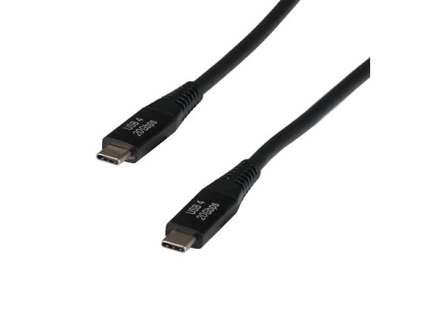 EFB USB-C, 4.0 Passive- 2m (4K@120Hz) USB-C M-M 20Gbps, 100W, Video Alt Mode