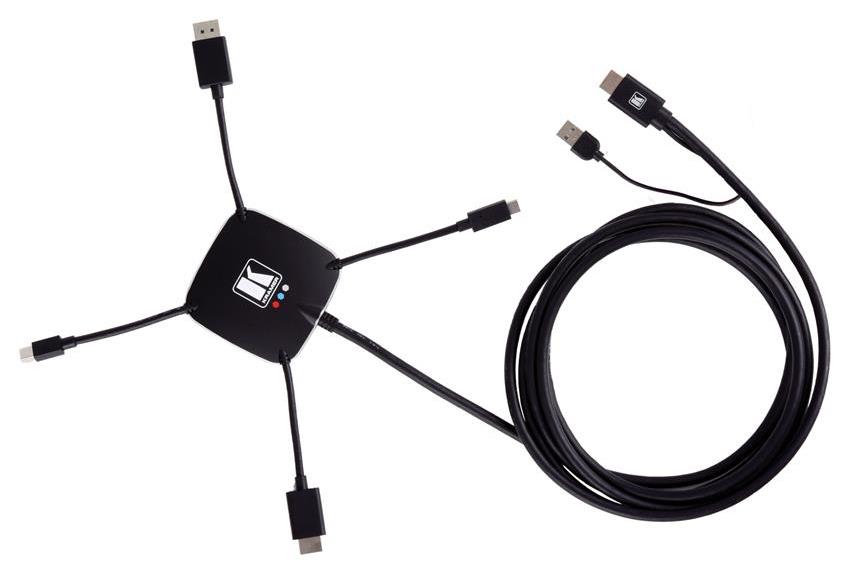 Kramer Adapterkabel > HDMI 4K 3 m HDMI, USBC, DP, MiniDP > HDMI *B