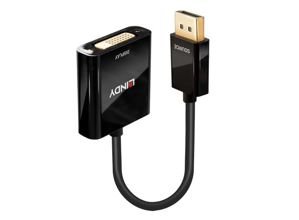 Lindy Adapter DisplayPort > DVI-D Aktiv - Maks 1920x1080 