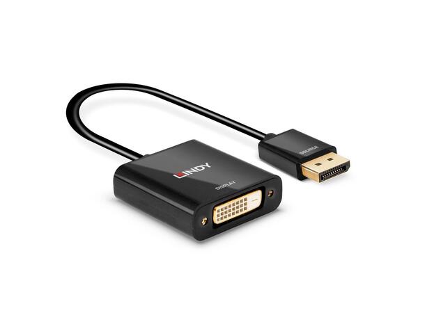 Lindy Adapter DisplayPort > DVI-D Aktiv - Maks 1920x1080 
