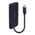 Lindy DST-Mini USB-C Docking 4K USB Docking Station 100W