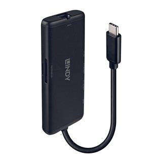 Lindy DST-Mini USB-C Docking 4K USB Docking Station 100W