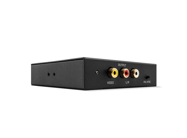 Lindy Konverter HDMI > Kompositt HDMI < Kompositt Video + lyd 