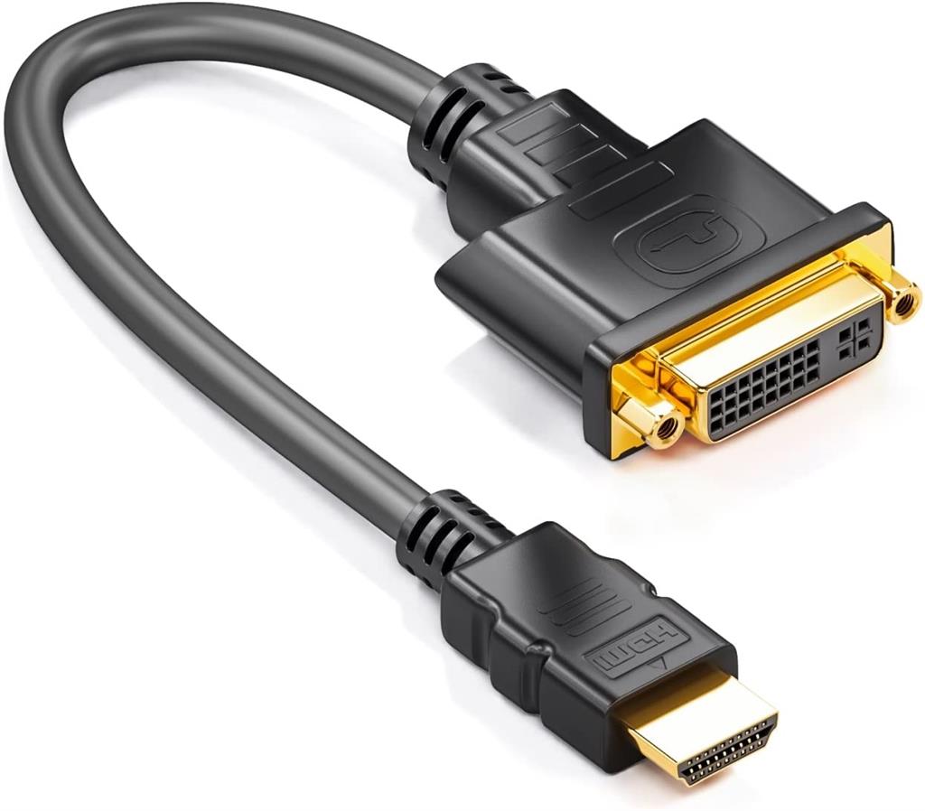 Sonero Adapter HDMI DVI Pigtail Overgang HDMI Male DVI Female