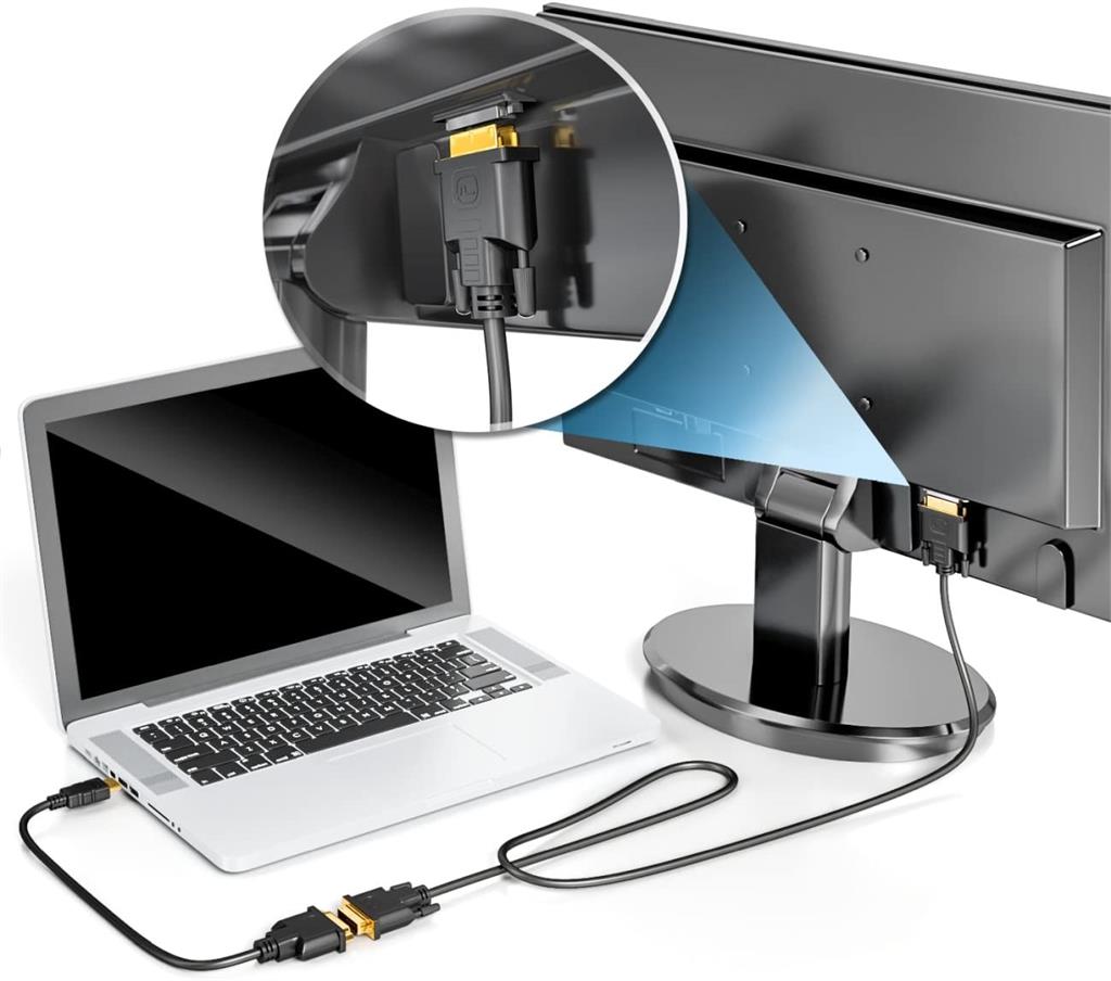 Sonero Adapter HDMI DVI Pigtail Overgang HDMI Male DVI Female