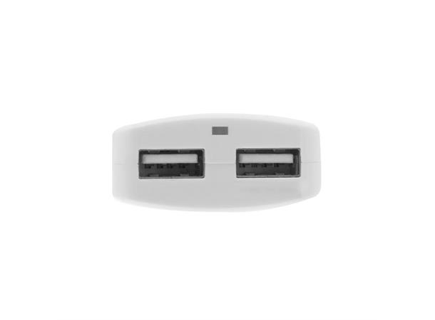 ACT Universal USB lader 2-Port 2xUSB 2.4A, 12W 