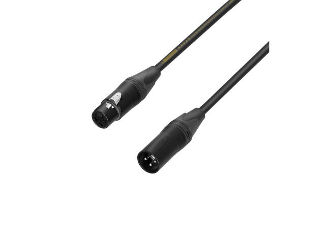 Adam Hall Mikrofonkabel XLR -  5,0 m XLR 3-pol Plugg - XLR 3-pol Kontakt 