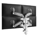 Chief KX KontourQuad  Monitor arm Low Profile Hvit