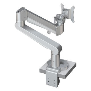 FF Elevate Monitor Arm 60 Sølv Gassfjæret Maks 8-19kg