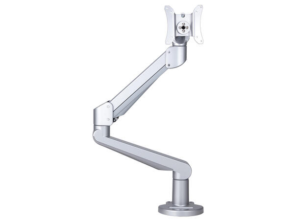 FF Elevate Monitor Arm 60 Sølv Gassfjæret Maks 8-19kg 