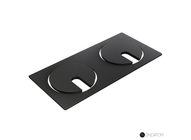 FF Powerdot Frame 02 L215 x B105mm Sort 