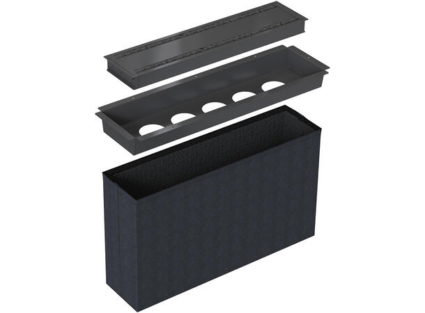 FF Powerdot Pakke, Stor Uten PowerDots Sort 