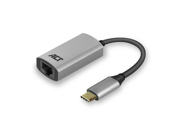 ACT Adapter USB-C > RJ45 USB powered 