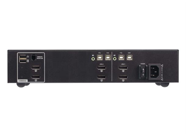 Aten Secure KVM Switch 2pUSB DisplayPort Dual Display NIAP PSD PP 4.0 