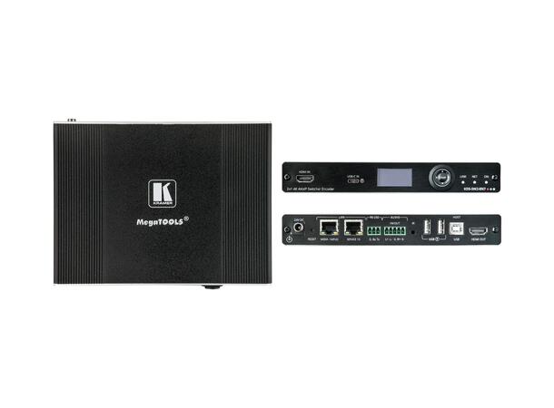 Kramer KDS7 Video over IP - Encoder 4K60 4:2:0 - USB-C med PD & HDMI 