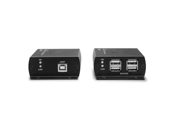 Lindy 4 port USB 2.0 Cat.5 Extender 1xTP Max 140m Bus Power