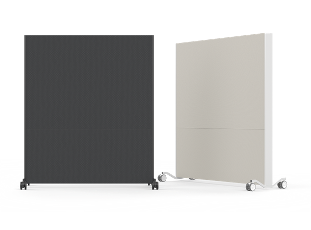 Pendax FlexWall Mobile Acoustic Sort / Mørkt standardstoff