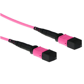 ACT Fiber Patch MTP Hun 50/125 OM4, 3m Polarity A connectors