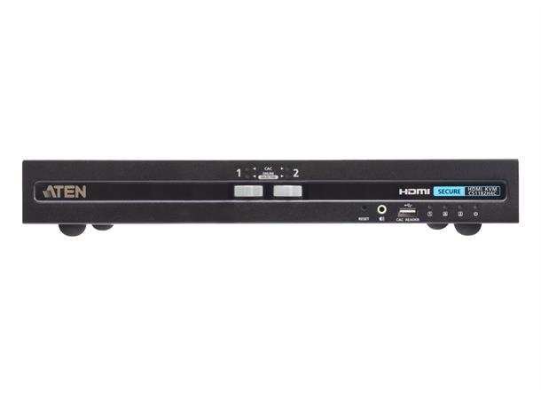 Aten Secure KVM Switch 2pUSB HDMI Single Display PSD PP 4.0 CAC 