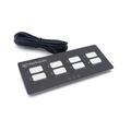 HighSecLabs Auxiliary Front Panel- Desk NIAP PP 4.0  8-Knappers Panel