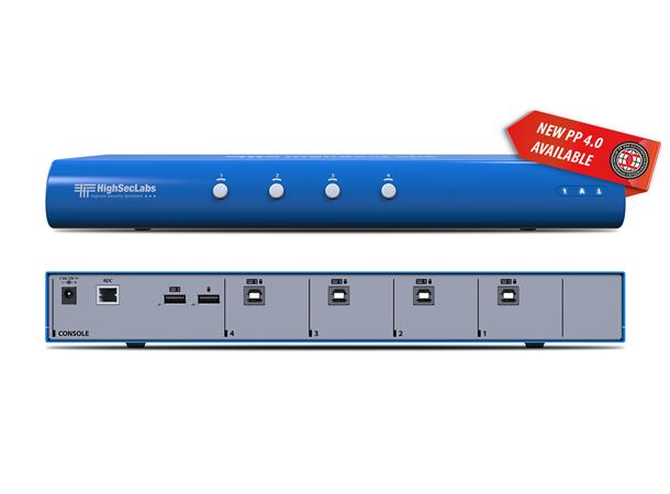 HighSecLabs Secure KM 4p No-Video NIAP PP 4.0 