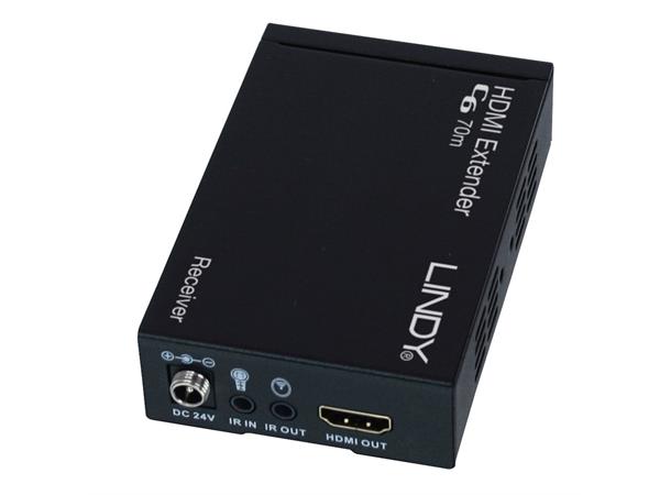 Lindy Extender HDMI IR Tx/Rx HDBT Maks 70 m over Cat6 PoC 10.2G 