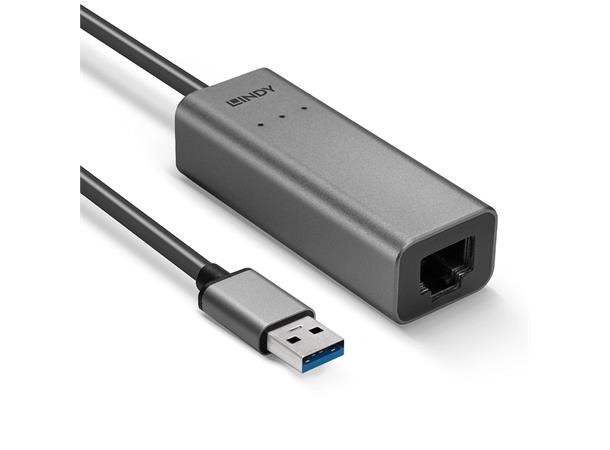 Lindy Konverter USB3 > 2.5G  Ethernet SuperSpeed 5Gbps Bus-powered 