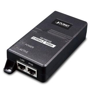 Planet Injector 1-port Multigigabit PoE+ IEEE802.3at B30W Innebygget Power