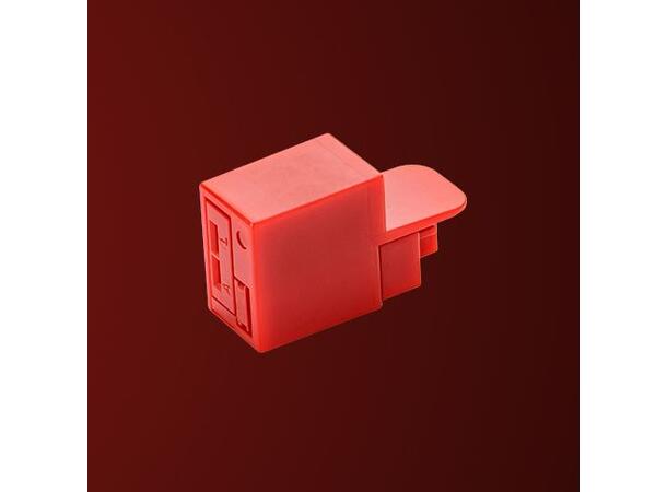 Smartkeeper Pro LC Simplex Lås Rød lås for Fiber LC 