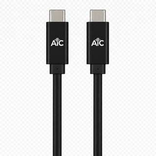 AiC USB-C Kabel 4K - 5 m 20Gbps USB3.2 PD:100W 4K@60Hz