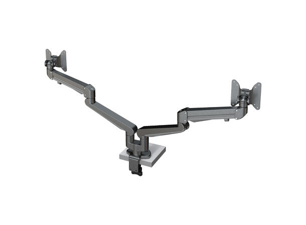 FF Elevate Dual Monitor Arm 52 Gassfjæret Sort 