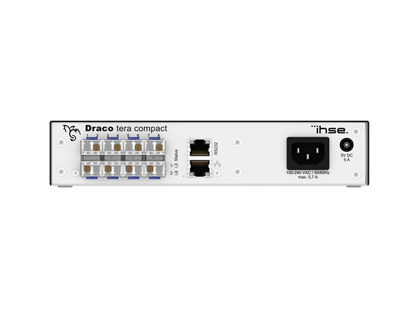 IHSE Draco Tera Compact 8-port 19" Fiber  Board version 