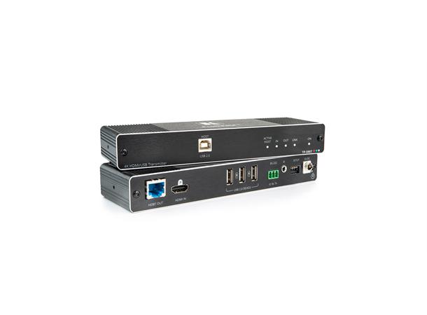 Kramer Extender HDMI USB2 RS-232 IR Tx 4K60 10.2Gbps 1xHDBaseT 2.0 Max 40 m 
